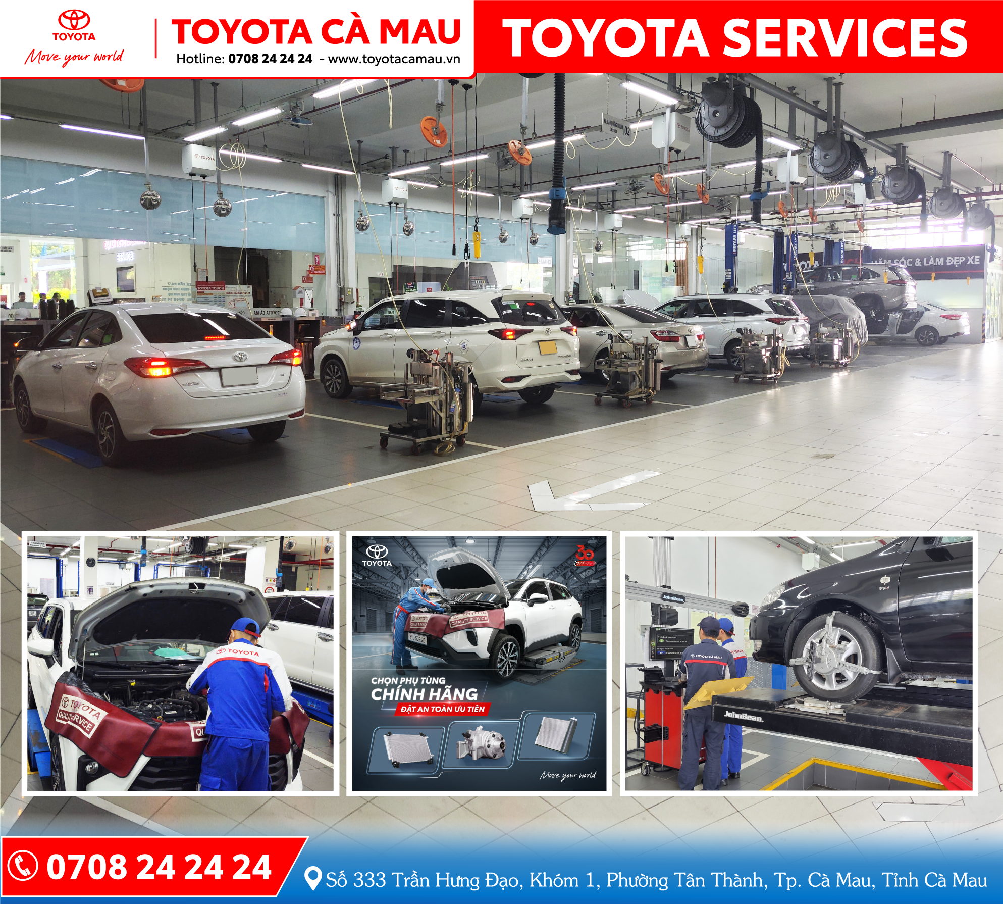 Toyota Việt Nam triển khai chương trình ưu đãi dịch vụ lên tới 20% khi thay dầu và lọc dầu cho xe Vios và Innova