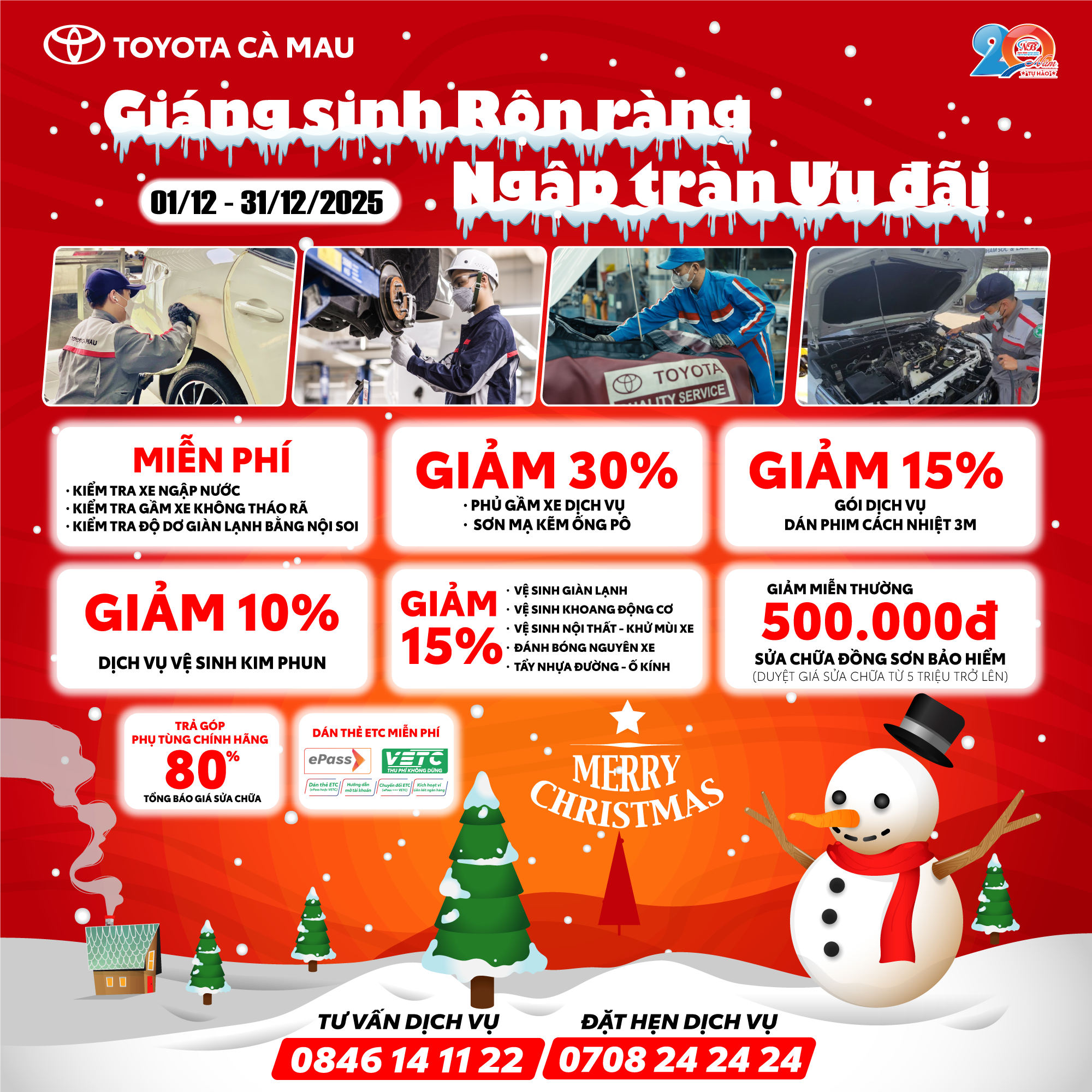 Toyota Việt Nam triển khai chương trình ưu đãi dịch vụ lên tới 20% khi thay dầu và lọc dầu cho xe Vios và Innova